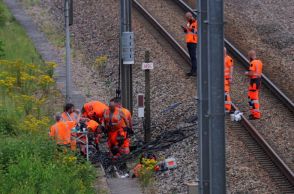 フランスで極左活動家を逮捕　高速鉄道放火との関連不明　AFP報道