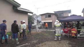 能代市で住宅3棟全焼　焼け跡から1人の遺体　火元の50代男性と連絡取れず　秋田