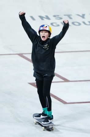 【スケボー】世界ランク１位の14歳小野寺吟雲が予選敗退　ベストトリックで１本しか成功できず