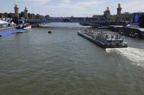 トライアスロン練習が連日の中止 セーヌ川の水質悪化で パリ五輪