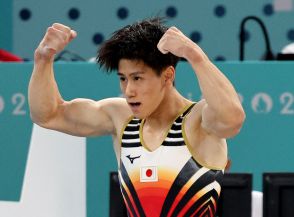 【パリ五輪】体操ニッポンが男子団体決勝　１種目目の床で中国を０・７３４点リード