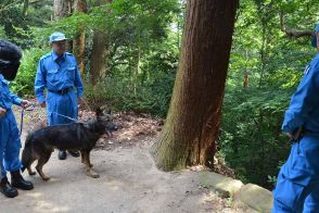 捜索のエース大活躍、３０分足らずで山中の不明女性発見　神奈川の警察犬「ジゲン」２０回目の表彰