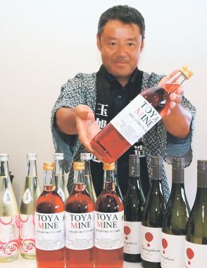 八尾の純米酒＋南砺のワイン＝富山産ブレンド酒誕生　玉旭酒造とトレボーがコラボ、８月１日発売