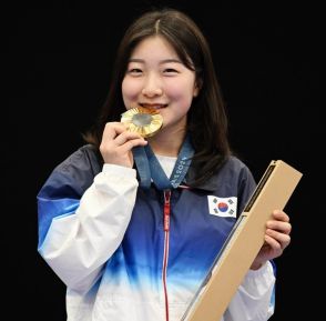 【パリ五輪】「１６歳の射手」パン・ヒョジンが射止めた韓国の１００個目の金メダル