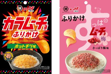 ニチフリ、湖池屋「カラムーチョ」「すっぱムーチョ」を再現した“ふりかけ”発売