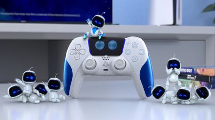 タッチパッドの「目」が可愛い！PS5『アストロボット』デザインのDualSenseコントローラー発売決定