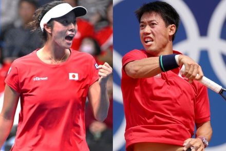 【パリ五輪】錦織圭／柴原瑛菜が混合ダブルスでベスト８進出！地元フランスの強豪ペアとの熱戦を制す＜SMASH＞