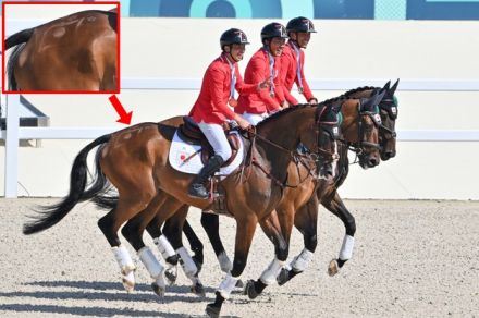 馬のお尻に隠された粋なサプライズに「全部持ってかれた」92年ぶり銅メダル快挙の馬術で人馬一体の工夫