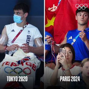 “編み物王子”トーマス・デーリー選手が東京に続きパリでも話題に！見事銀メダルも獲得