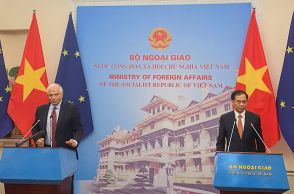 ＥＵ外相がベトナム訪問、関係格上げに意欲　安保支援申し出