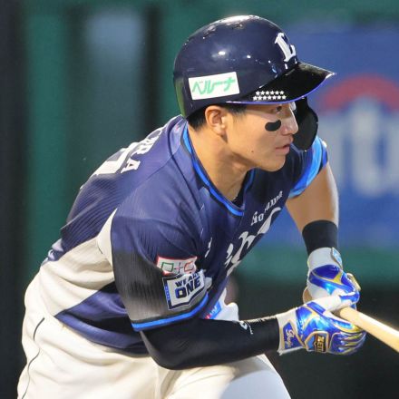 【西武】野村大樹が反撃の適時二塁打「１点ずつ返せるように」