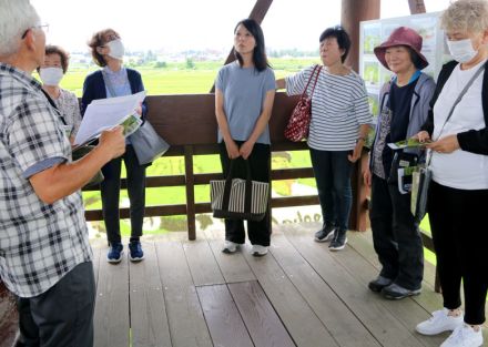 米生産者と交流　田んぼアート見学　都内子ども食堂スタッフ　岩手・奥州