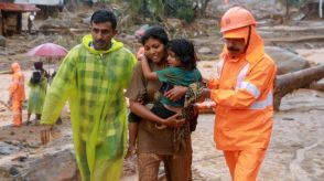 ﻿インド南部で大規模な土砂崩れ、120人以上が死亡