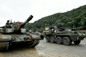 在韓米軍の巡回配備部隊　韓国軍と統合火力訓練実施