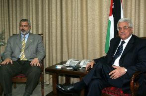 ハニヤ氏暗殺、「卑劣な行為」と非難 パレスチナ議長