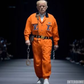 イーロン・マスクが投稿したAIファッションショーの映像が話題に　囚人服のような格好のトランプらが登場