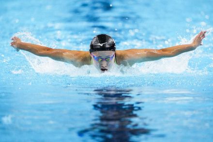 三井愛梨、牧野紘子は決勝進出ならず　女子200Mバタフライ準決勝