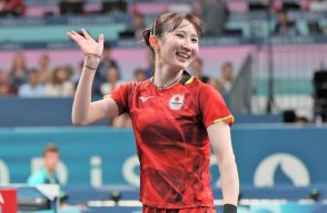 早田ひな、3戦連続ストレート勝利で8強入り！日本勢平野、張本の3人が準々決勝へ【パリ五輪・卓球】