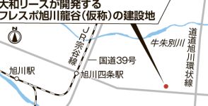 旭川に商業施設「フレスポ」　旭川龍谷高跡地　約10店、来秋開業