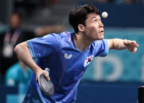 ＜パリ五輪＞韓国男子卓球「エース」張禹珍、日本選手に勝ってシングルス８強