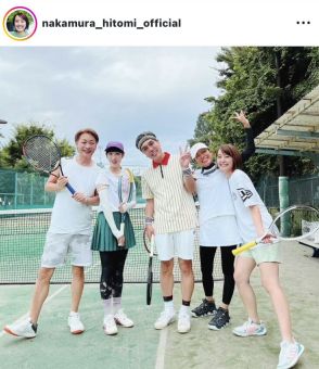中村仁美アナ、「坂下千里子テニスクラブ」の勢力拡大を報告！ファンから「青春してますね」の声