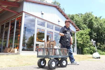 奈良・５万人の森公園にカフェや産直ショップが新たにオープン　堀内果実園が指定管理者に