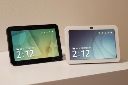 デザイン・音質・カメラ強化した「Echo Show 8(第3世代)」　22980円