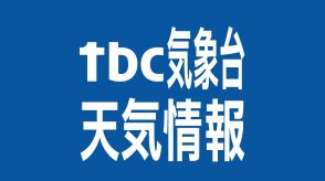 【速報】東北南部「梅雨明け」平年より8日遅く　tbc気象台