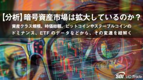 【分析】暗号資産市場は拡大しているのか？ ドミナンスやビットコイン現物ETFなどのデータから変遷を紐解く