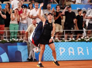 パリ五輪テニス競技5日目が終了、元世界1位ケルバーは女子シングルス準々決勝惜敗で現役生活に終止符