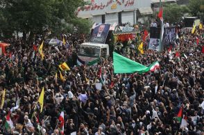 ハマス指導者の追悼行進、数千人が参加　イラン首都
