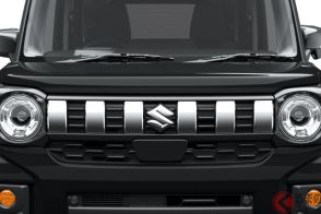 スズキが新型「5ドア“軽SUV”」を日本発売へ！ タフな“丸目”の「めちゃゴツ顔」採用！ アウトドアに最適な「新型ギア」カスタム仕様とは
