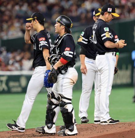 【ソフトバンク】小久保監督が執念采配　４回２死満塁でプロ初勝利かかるドラ６大山凌から継投策