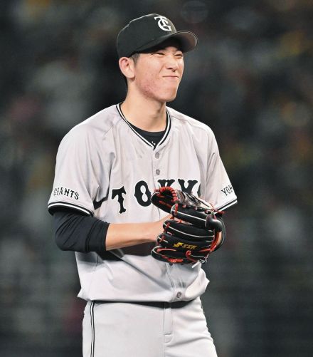 巨人・戸郷翔征が今季ワースト６失点で降板　５月ノーノー達成も甲子園100周年で盛り上がる猛虎打線に呑まれた