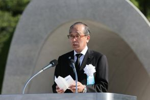 平和宣言にゴルバチョフ氏の言葉　広島市長、核抑止論からの転換訴え