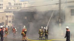 一時騒然！JR鶴橋駅近くの喫茶店で火事　店主の女性けが