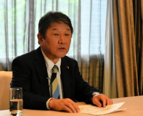 茂木幹事長「自分はふさわしい人物か」総裁選出馬の可能性にじませる