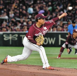 楽天、年に１回の東京ドームでの主催試合で大敗して勝率５割に逆戻り　チームの勝ち頭・藤井が今季ワーストタイ６失点