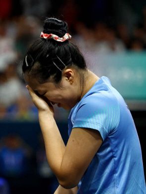 勝者も敗者も号泣の死闘…勝った韓国選手が平野美宇を称賛「彼女のパフォーマンスを称えたい」