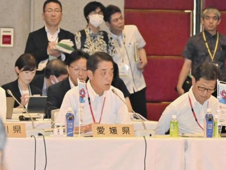 人口減対策の司令塔組織創設を　愛媛知事、全国知事会議で提言案示す