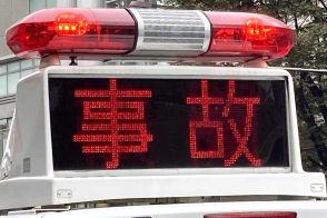 海老名の県道　乗用車と衝突したトラックの男性死亡