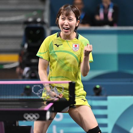 【パリ五輪卓球】激闘、1時間20分。平野美宇、二度のマッチポイントを握るも惜敗