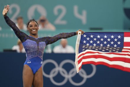 体操女子、バイルスが２０１６年リオ五輪以来の金メダル。メンタルヘルスで棄権した東京五輪の雪辱を果たす