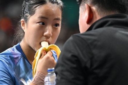 ＜パリ五輪＞卓球女子シングルス、激闘の韓日戦…申裕斌が笑った