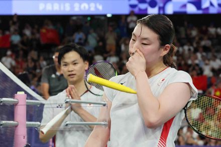 渡辺、東野組は3位決定戦へ　女子単の山口、大堀は8強入り―バドミントン〔五輪〕