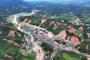 台風３号で地域が孤立、３０人死亡　中国湖南省