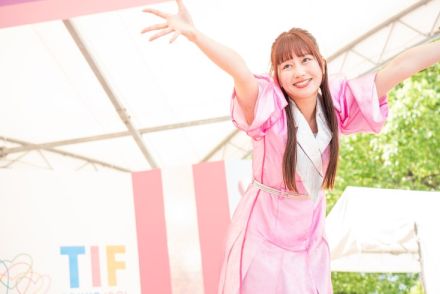 【ライブレポート】ももクロ佐々木彩夏、今年も「TIF」トップバッター！真夏の野外ステージは朝から大盛り上がり