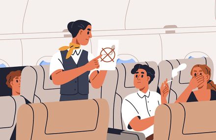 「本当にこんな人がいるんですね」　飛行機ビジネス席で電子たばこを吸う客、韓国ネットで批判殺到