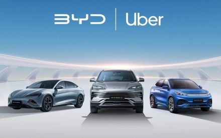 BYDとウーバーが戦略的提携、10万台のEV導入へ