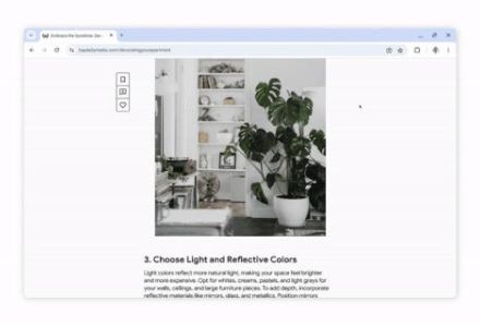 デスクトップ版ChromeでもGoogle Lensが使えるように